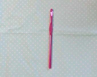 Aguja de crochet de aluminio Susan Bates (tamaño "I") (garganta en línea)