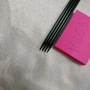 US Size 2 Aluminum Double-Ended Knitting Needles (Set of 2) (Vintage and/or Used)