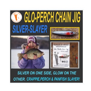 Glo-Perch Chain Jig (SILVER SLAYER)