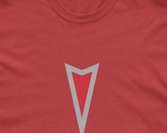 Minimalist Pontiac Logo T-Shirt | Vintage Car Emblems Tee