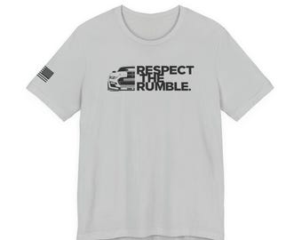 Ford Mustang Shelby GT500 T-Shirt - Respect the Rumble, American Flag