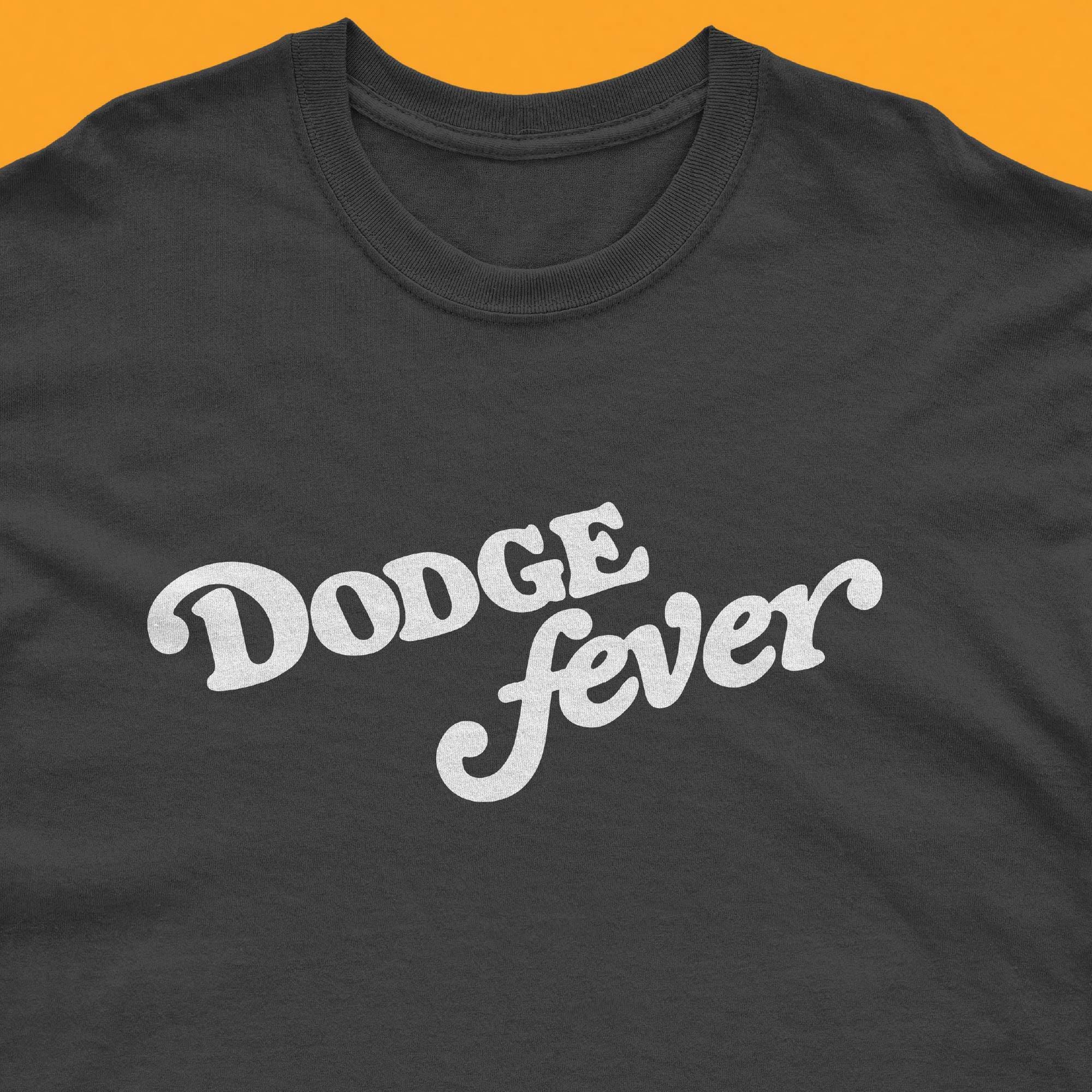 Dodge Fever T-shirt: 1970s Inspired Mopar Retro Graphic Tee - Etsy