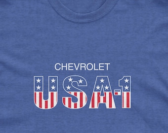 USA Chevy Slogan T-Shirt | Chevy-Inspired Tee