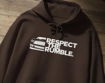 Moletom Respect the Rumble | Moletom com estampa do Ford Mustang Muscle Car