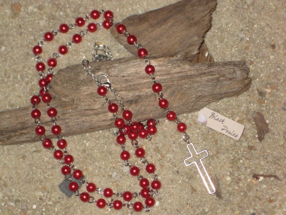 Plastic cross shop necklace