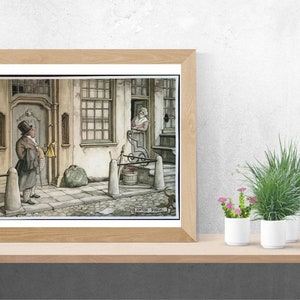 Anton Pieck Print, Wall Art