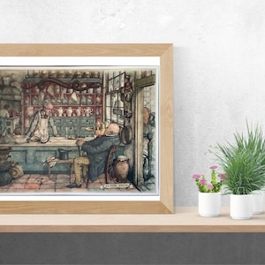Anton Pieck Print, Wall Art