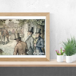 Anton Pieck Print, Wall Art