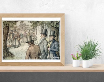 Anton Pieck Print, Wall Art