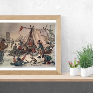 Anton Pieck Print, Wall Art