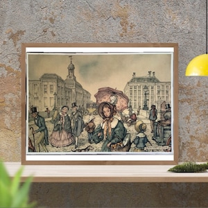 Anton Pieck Print, Wall Art