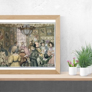 Anton Pieck Print, Wall Art