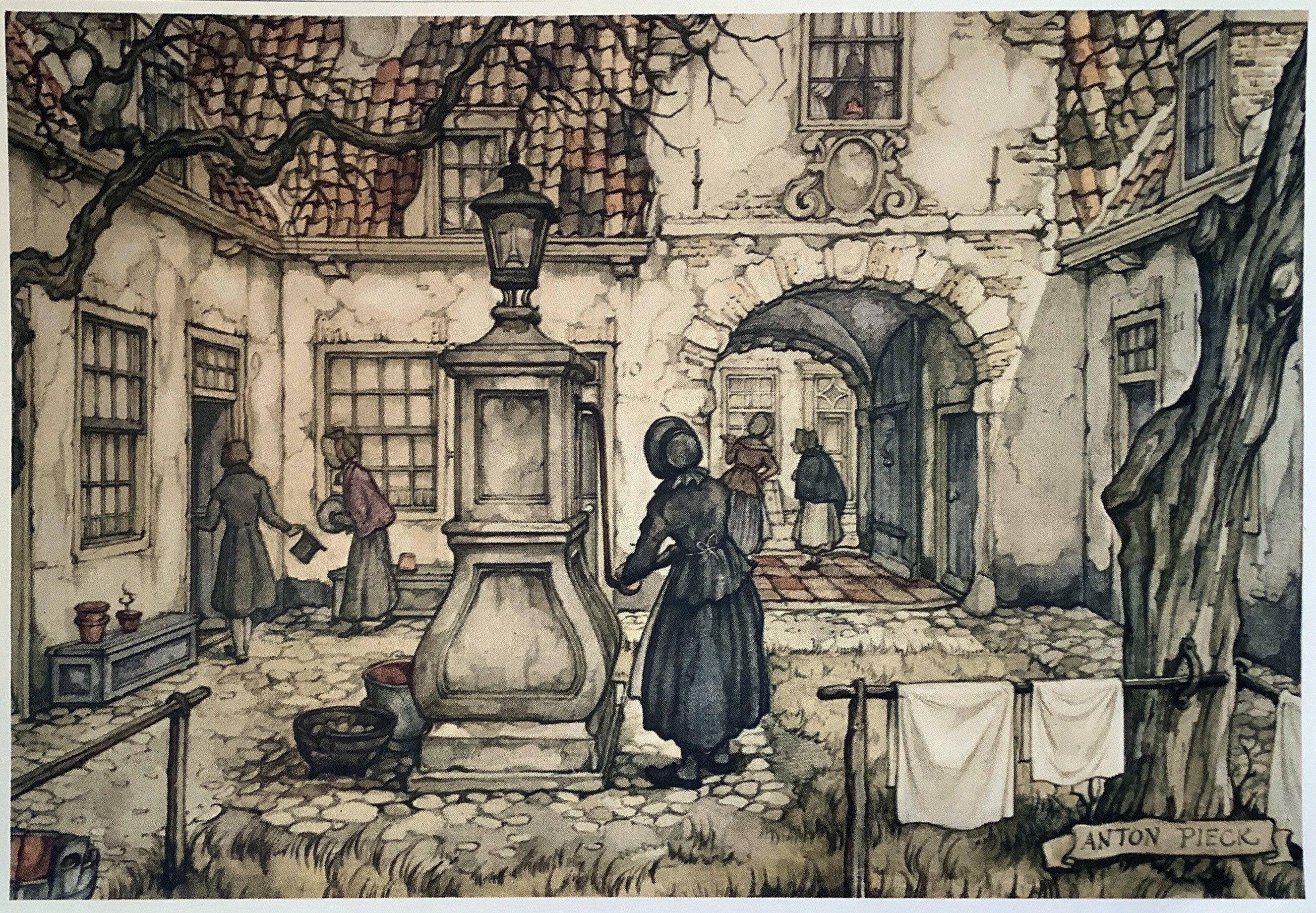 Anton Pieck Print, Wall Art - Etsy