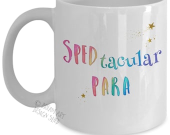 SPED Teacher Gifts for Women Men Special Education Ed Appreciation Favorite Mug