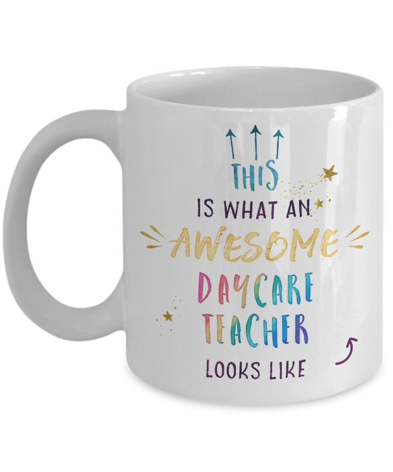 Daycare Teacher Mug Daycare Teacher Gift Daycare Teacher Etsy Australia