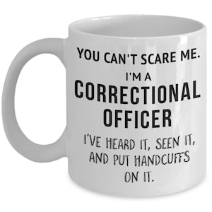 Correctional Officer Mug – Prison Guard Gift – Corrections Staff – Jail Officer – Coffee Mug Gift For Men – For Women – Christmas – Birthday