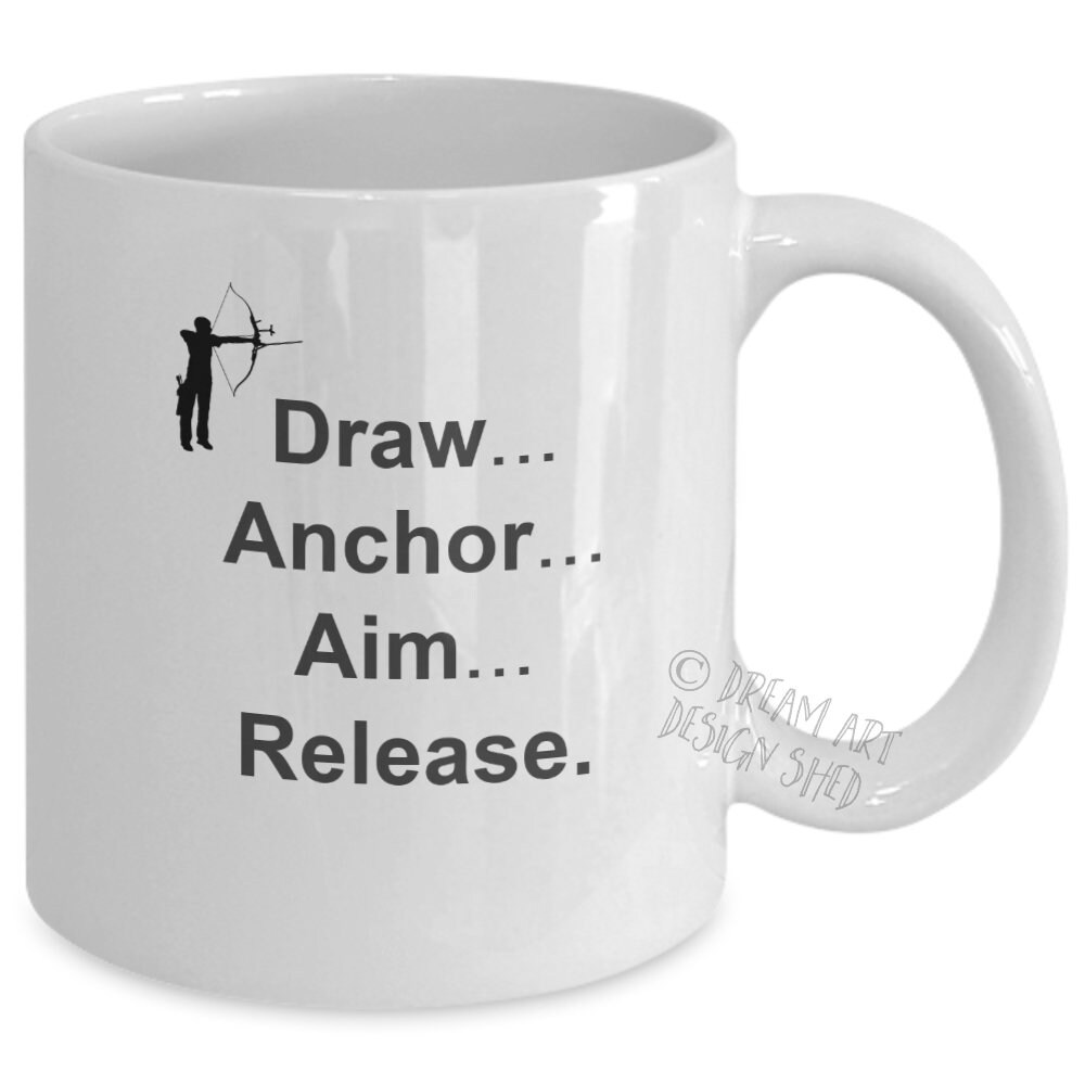 Archery Mug Archery Gift Ideas Funny Archery Mug Gift Etsy