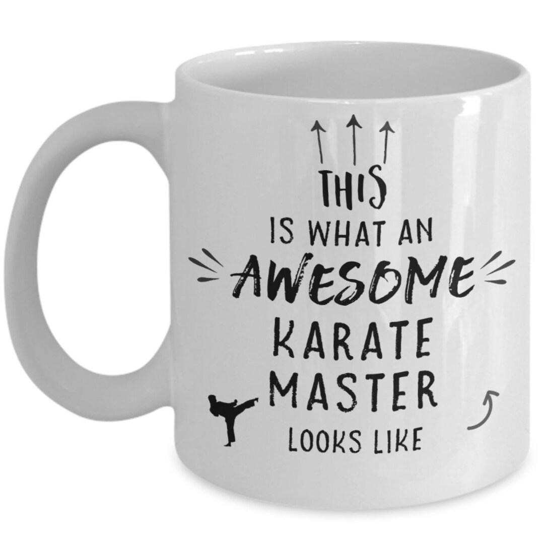 Karate Master Mug Karate Instructor Gift Martial Arts Teacher Sensei