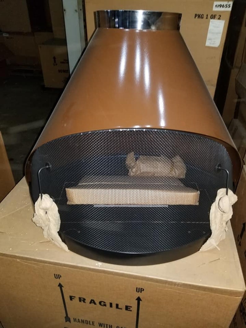 Retro Vintage Conical Sears Metal Electric Fireplace Mid Etsy