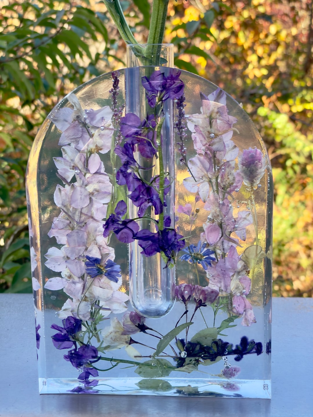 Arch Resin Bud Vase/propagation Station Etsy