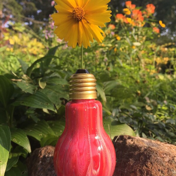 Light Bulb Vase Etsy