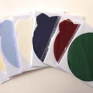 Cartes boule de Noël - Ø 12 cm - Différentes couleurs - Total 100 cartes doubles avec enveloppes