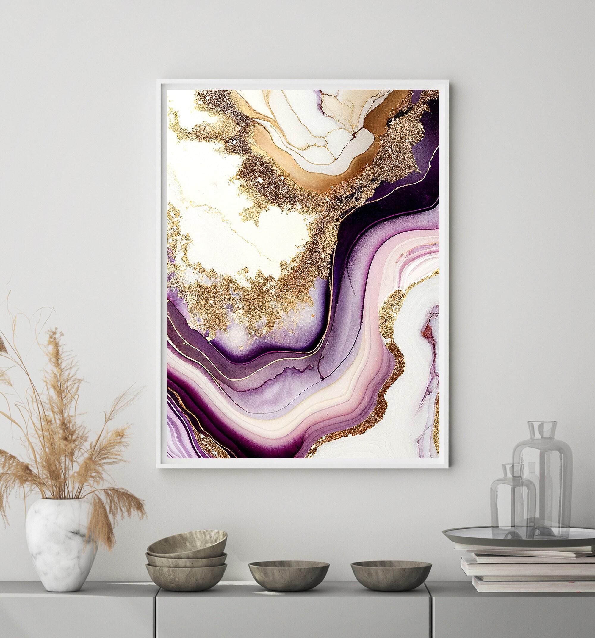 Set of 3 Purple Gold Marble Prints, Abstract Glitter Wall Decor, Classy  Fashion Art Prints, Modern Bedroom Dressing Room, Purple Living Room - Etsy  Norway
