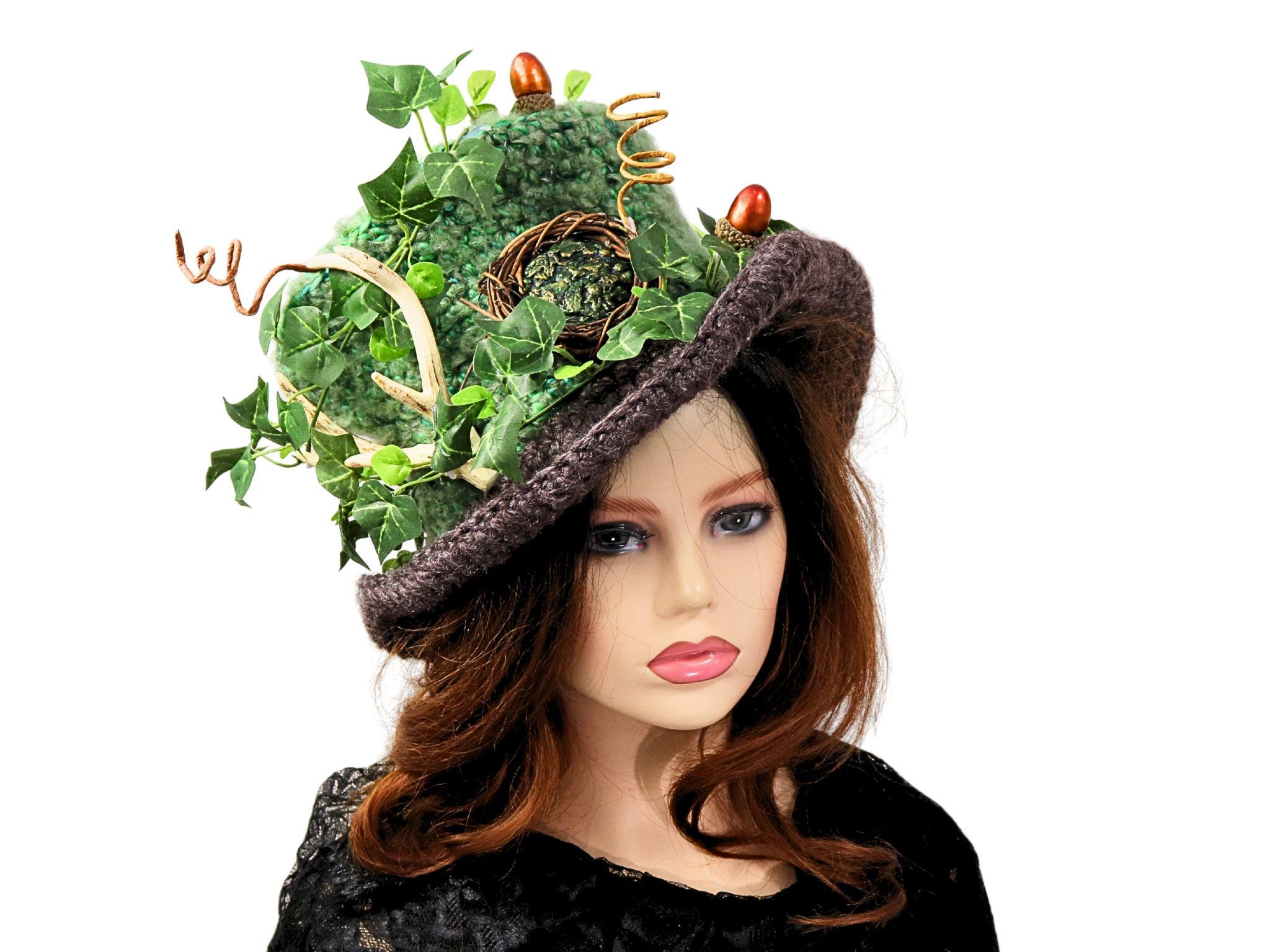 KruhitkaLove / Green Party Cape、Hatセット KruhitkaLove / Green Party Cape、Hatセット Green Clover Hat
