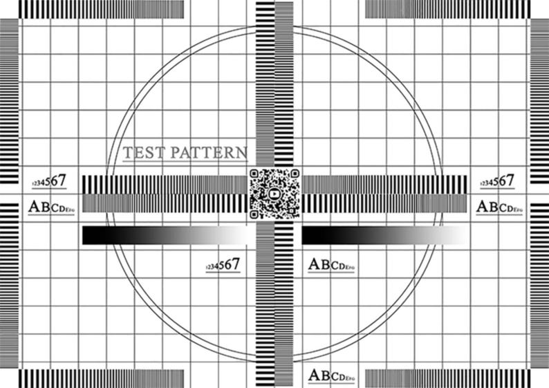 Camera Measurement Pattern Test Patterns for Cameras and Lenses - Etsy