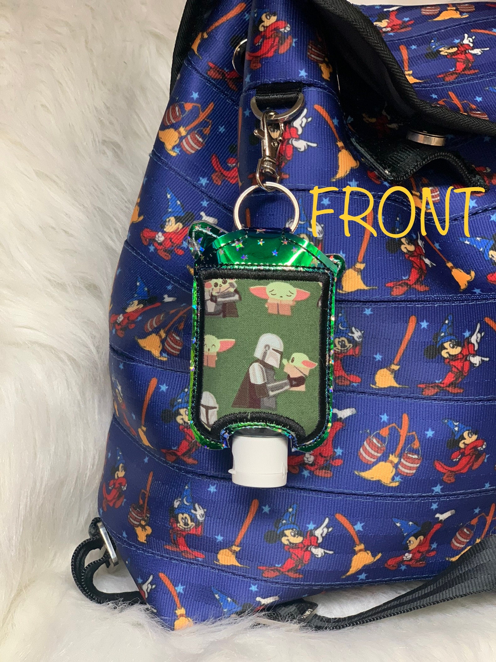 Disney Inspired Baby Yoda Hand Sanitizer Holder 2 Oz. Etsy UK