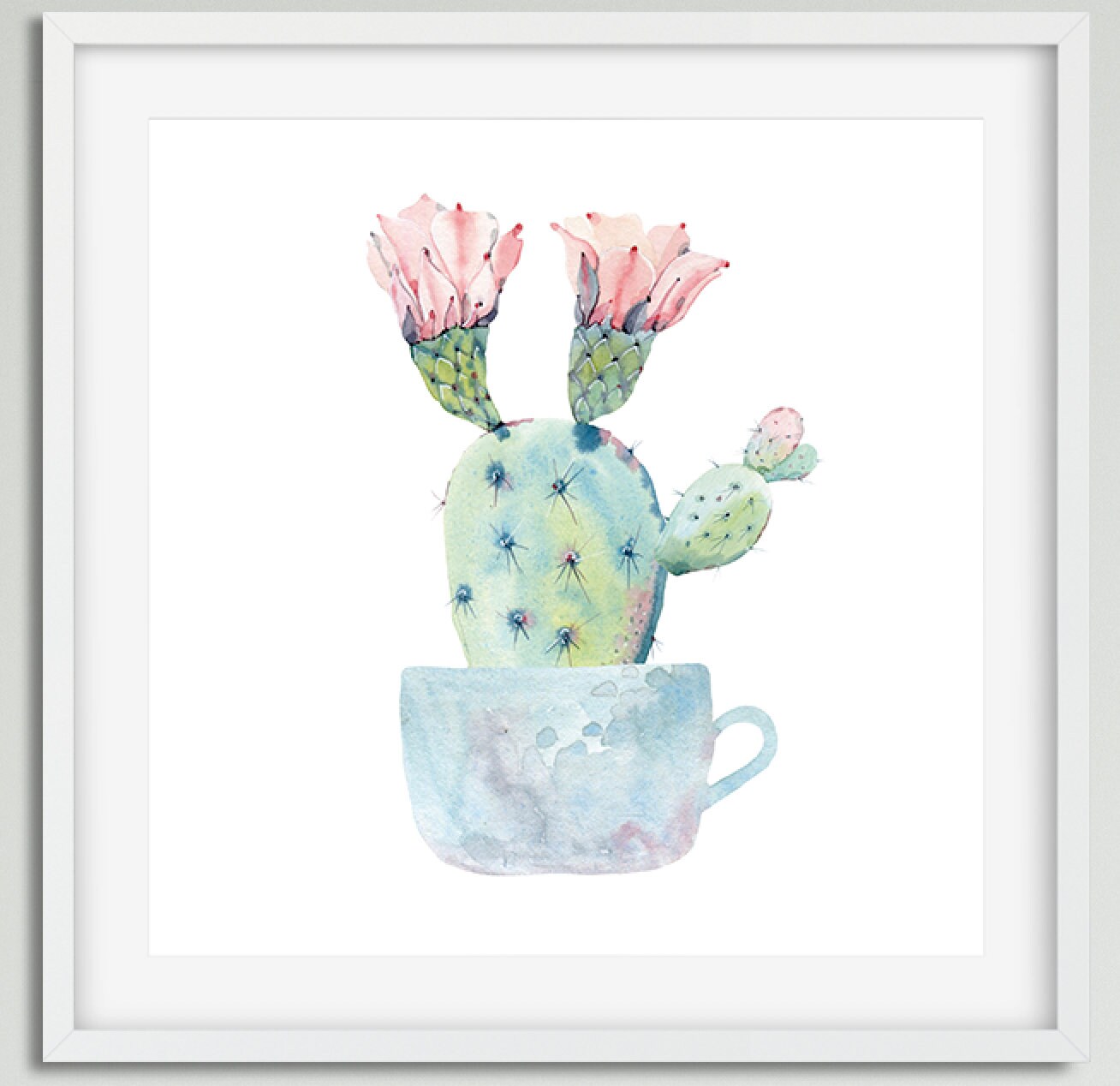 Printable Cactus Nursery Art Set of 6 - Etsy