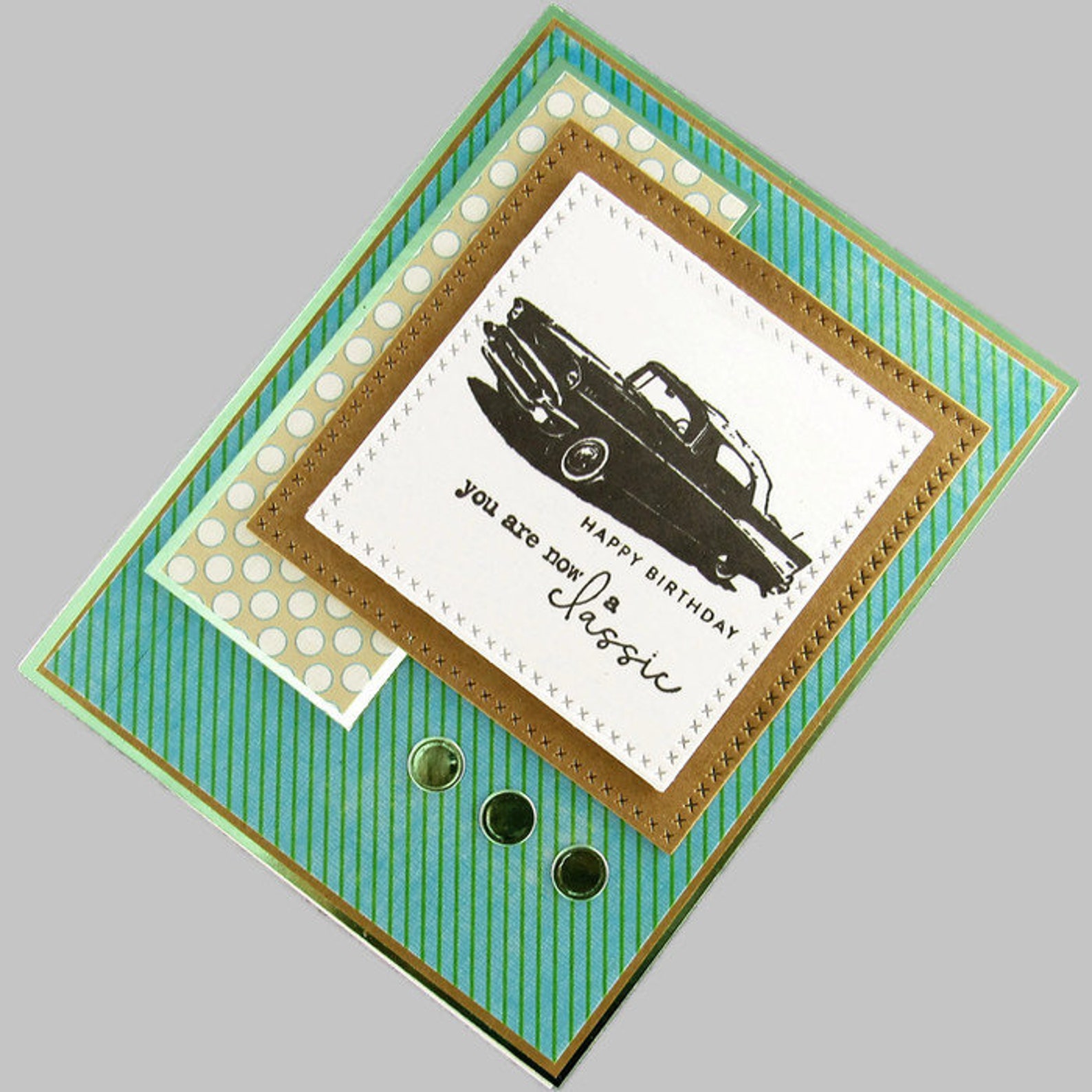 You Are Now A Classic Happy Birthday Classic Car Themed - Etsy