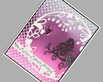 Have A Fairy Happy Birthday | Handmade Fairy Themed Greeting Card | R230015