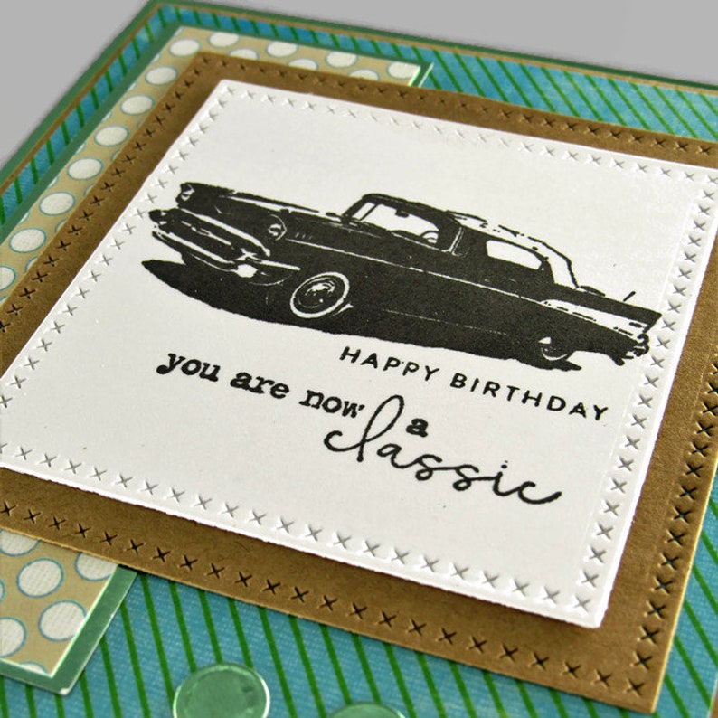 You Are Now A Classic Happy Birthday Classic Car Themed - Etsy
