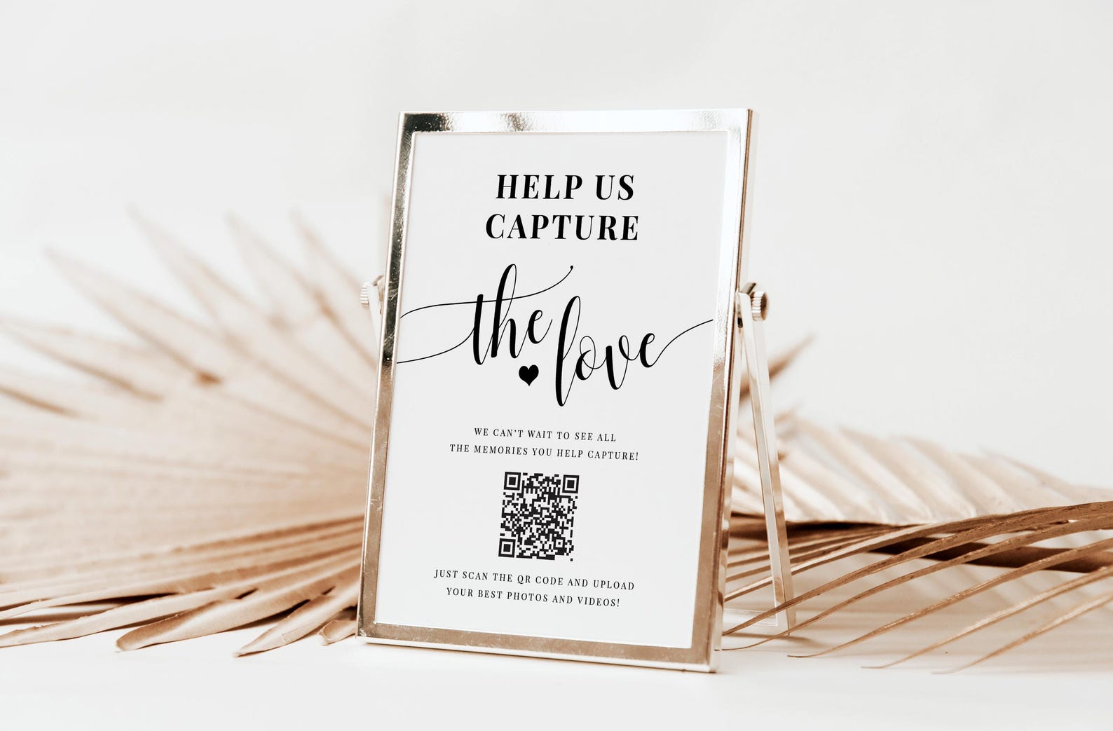 Help Us Capture the Love Wedding Sign Template, Wedding Pictures Sign ...