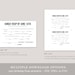 Mad Libs Wedding RSVP Postcard Template, Printable Fill in the Blank RSVP Card for Wedding ...