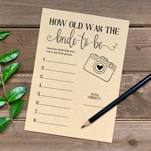 How Old Was The Bride To Be Printable Bridal Shower Game Bridal Shower Il 300x300.3420921029 Bocf