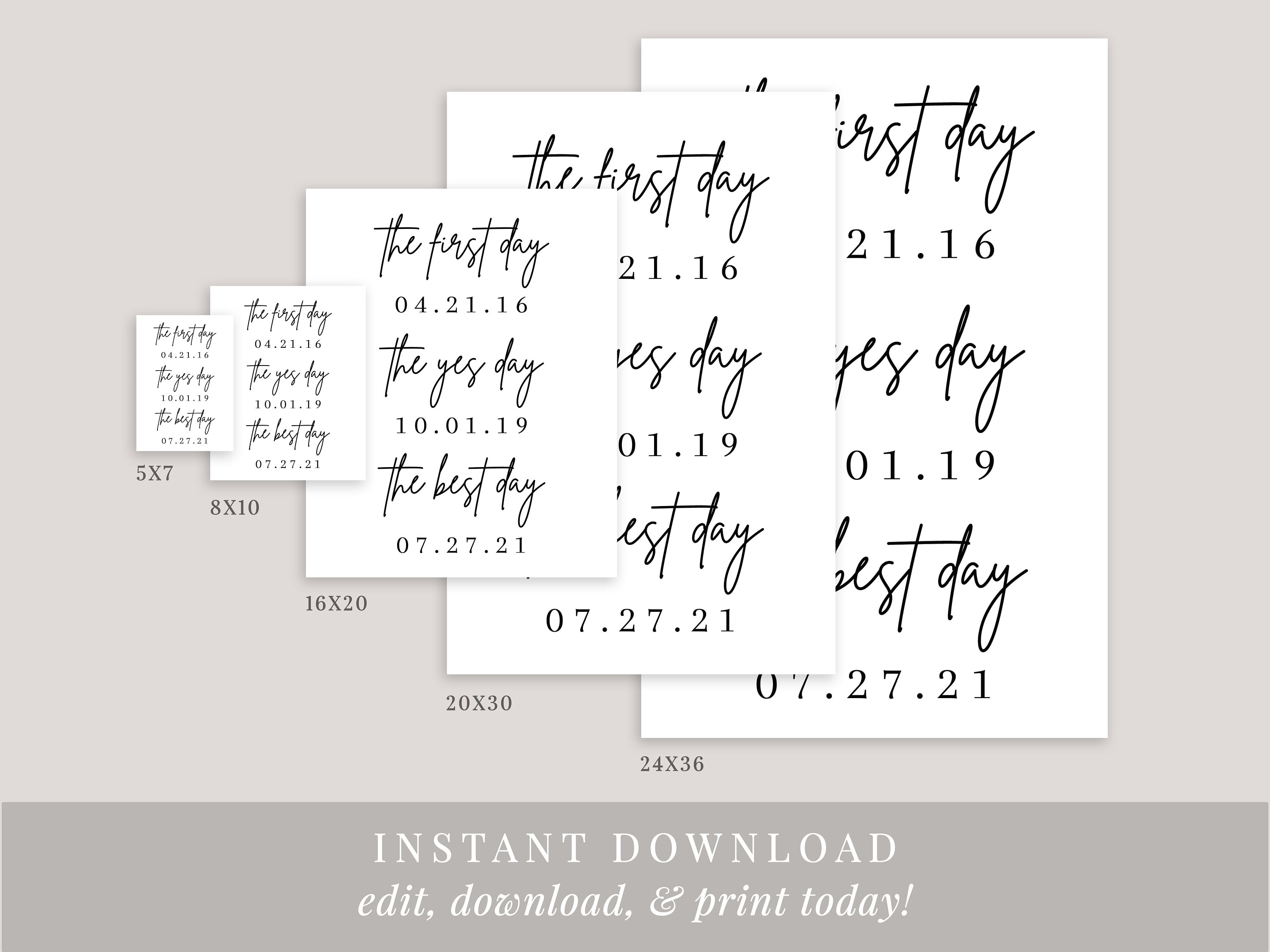 Printable Wedding Sign Editable Wedding Poster Template the Etsy Printable Wedding Sign Editable Wedding Poster Template the Etsy
