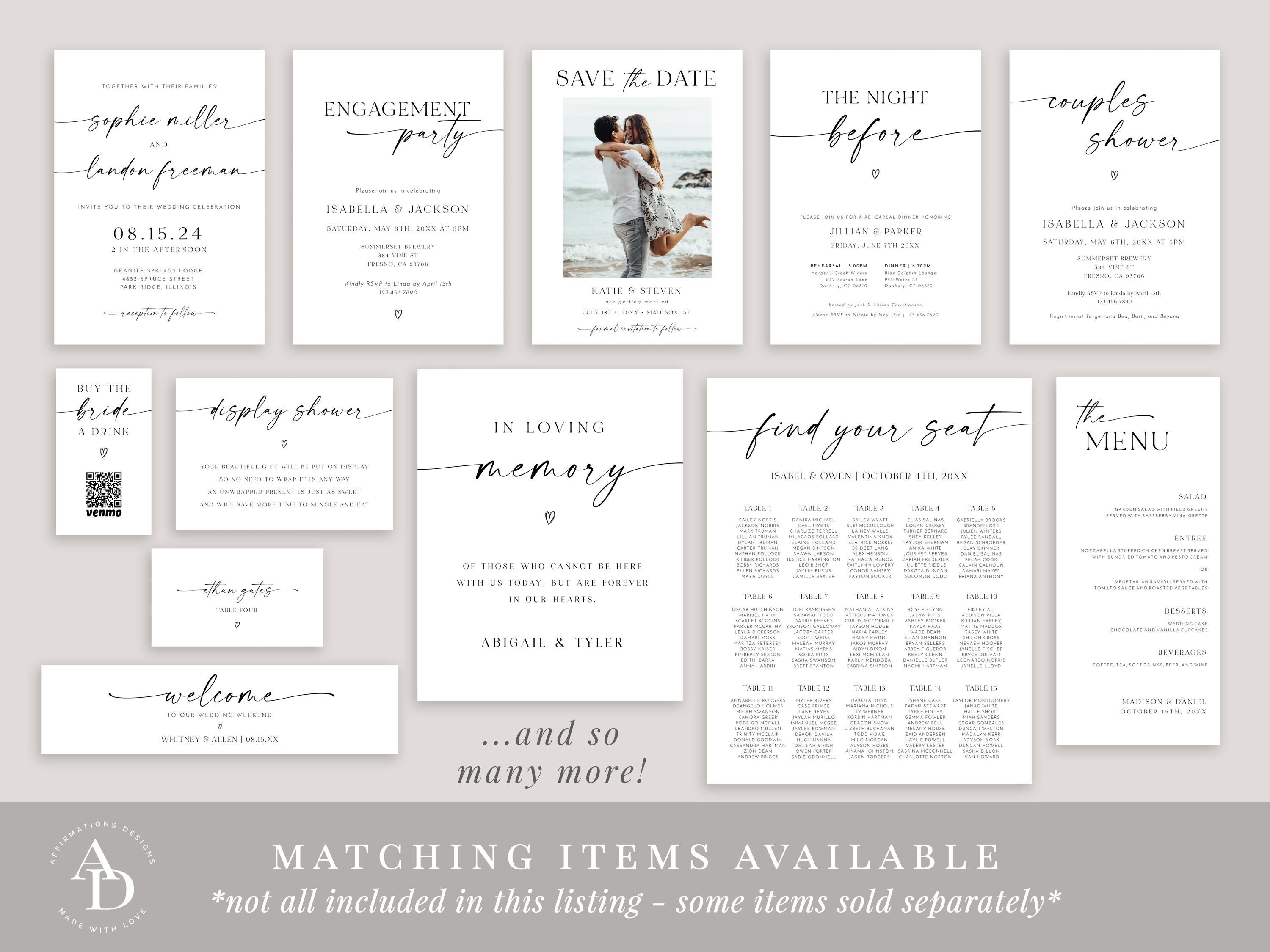 Elopement Announcement Template, Printable Wedding Announcement, Marriage  Announcement, Editable Template, Nothing Fancy Just Love, AD18 - Etsy, image size:3000x2250