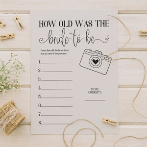 How Old Was The Bride To Be Printable Bridal Shower Game Bridal Shower Il 300x300.1904553027 I0vs