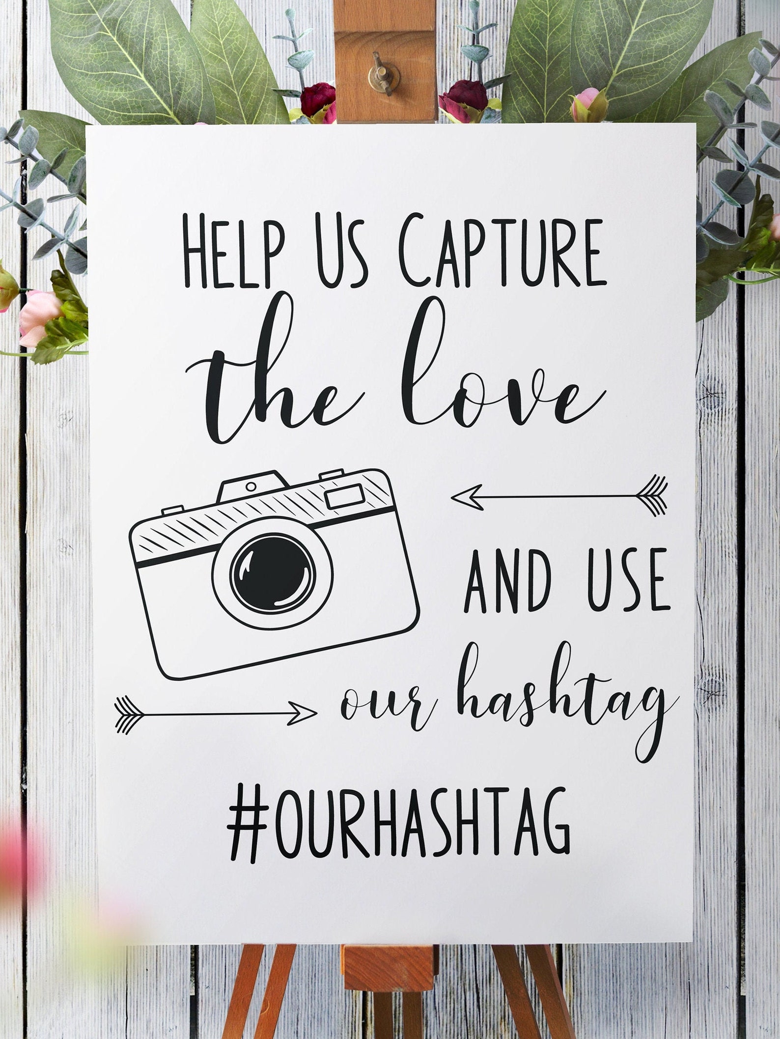 Help Us Capture the Love Printable Wedding Sign Use Our - Etsy