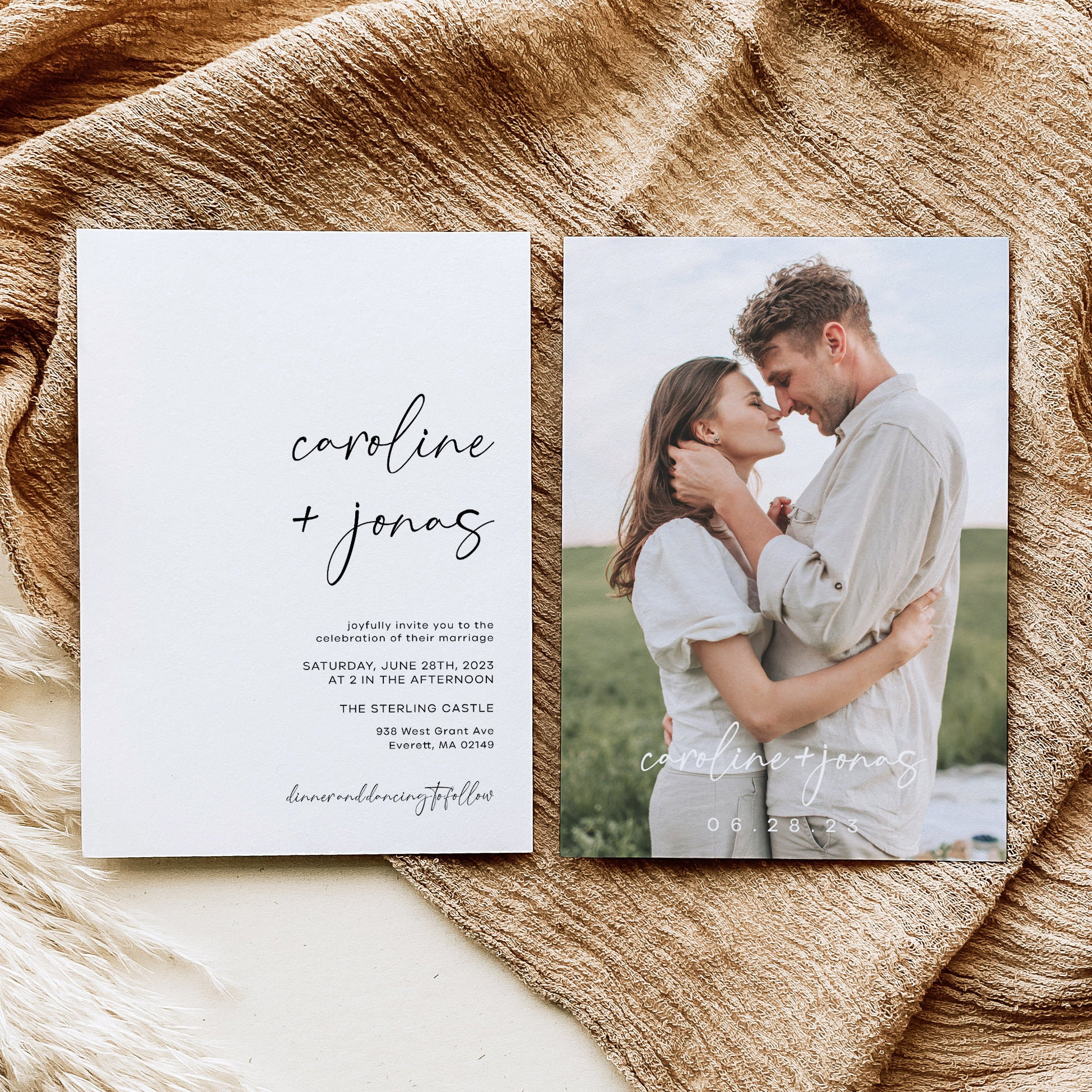 Printable Envelope Address Labels, Editable Wedding Address Label Template,  Printable Wedding Envelope Labels, Download, Wedding DIY, AD01 