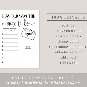 How Old Was The Bride To Be Printable Bridal Shower Game Bridal Shower Il 300x300.3420918829 Tn90