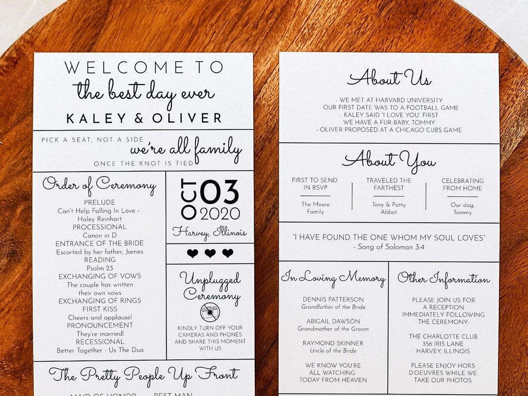 printable-wedding-program-editable-order-of-ceremony-program-template-minimalist-wedding-wedding-diy-instant-download-about-us-details-etsy