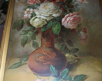 Listing 111 is the antique original artwork by Shabelitz mid 1800
