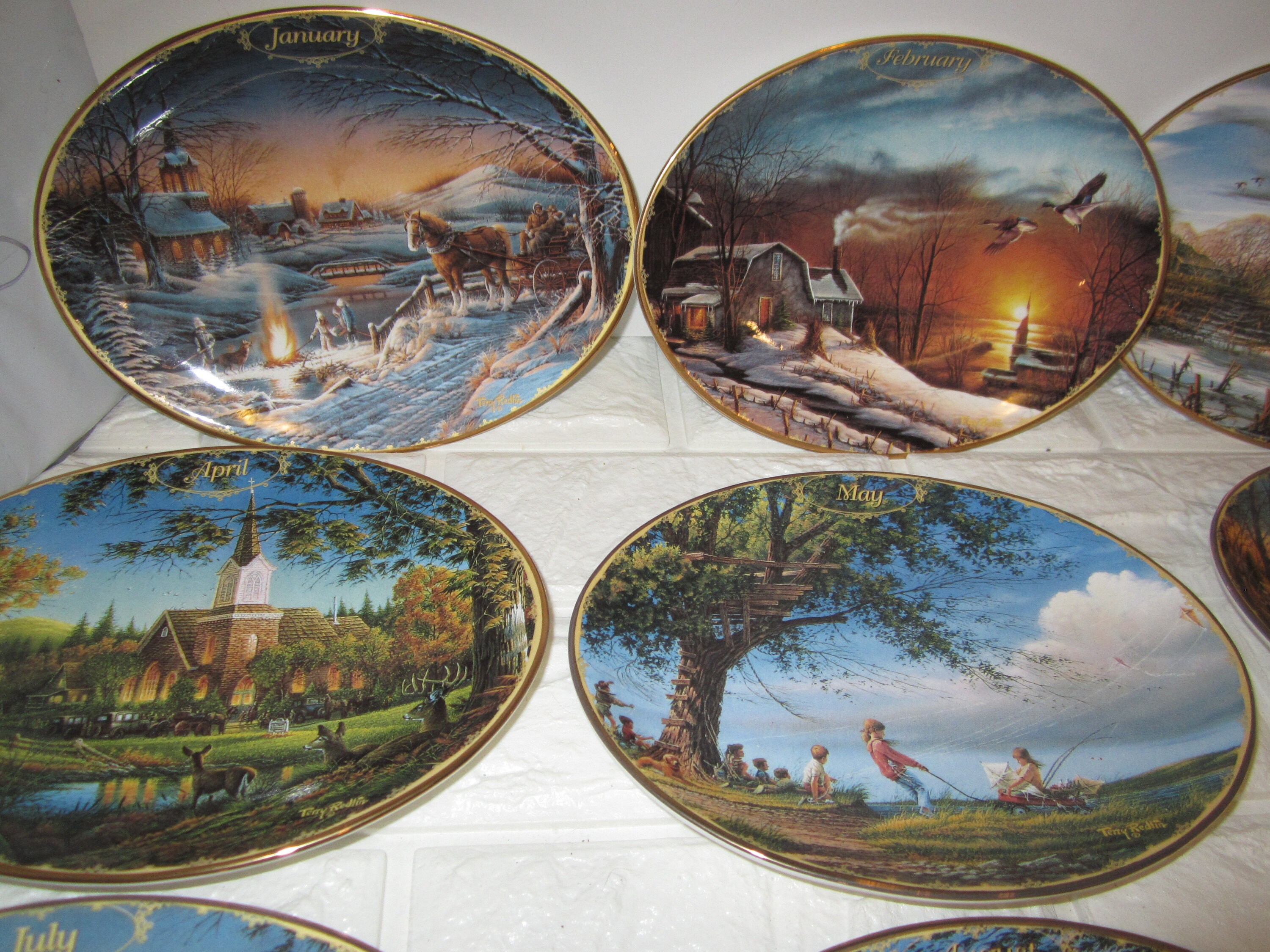 Terry Redlin Plates Worth 69 - t8ays4s