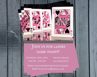 ladies night games etsy