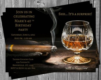 Cigar Party Invitation Wording 10