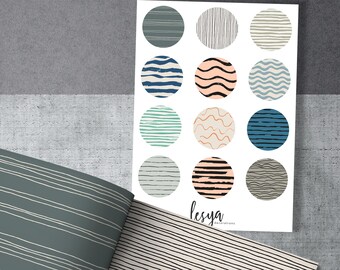 Small Circles - Pale Colors