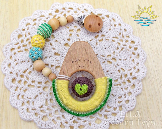 baby avocado toy